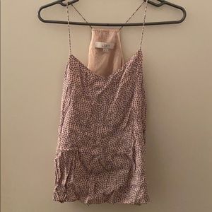 Loft Spaghetti Strap racerback blouse
